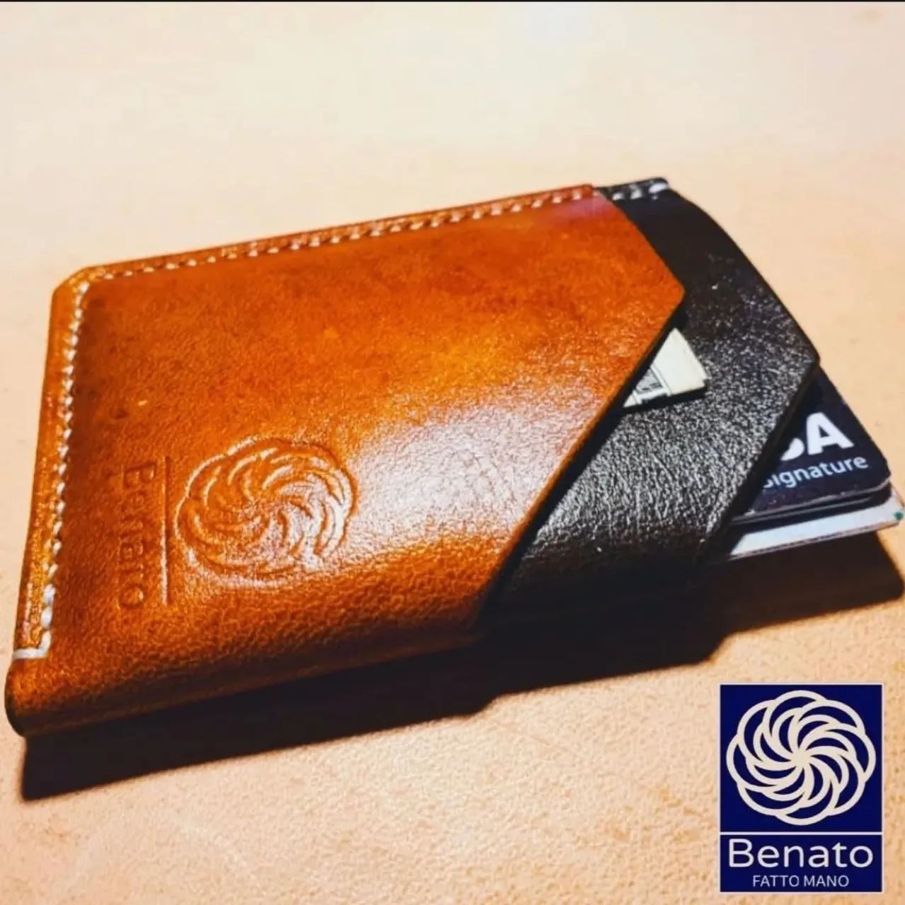 Carteira minimalista Benato premium  - Foto 2