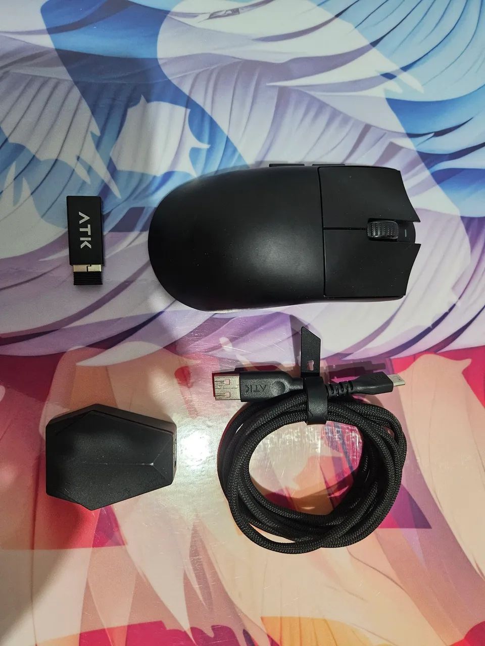 Mouse gamer sem fio atk x1 ultra  - Foto 4