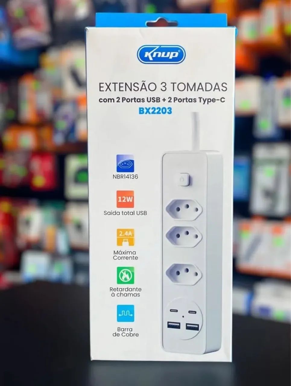 Extensão Inteligente com USB - JORTAIN - Foto 3