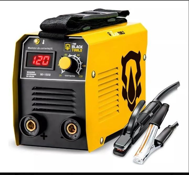 Máquina de Solda mma 120a 220v Inversora Black Tools ( só funciona em 220v) 