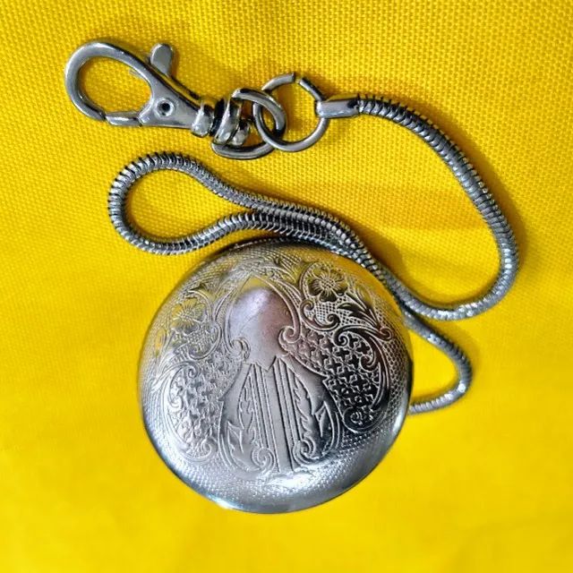 Relógio De Bolso Dummont Com Tampa - Foto 4