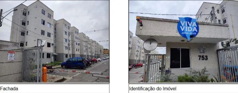Santa Cruz - Estrada da Pedra Apt 2qtos Ac Carta (Imovel Retomado Caixa