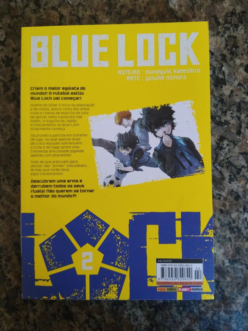 BLUE LOCK VOL. 2 (Usado)- Em português - Livros e revistas - Pilar