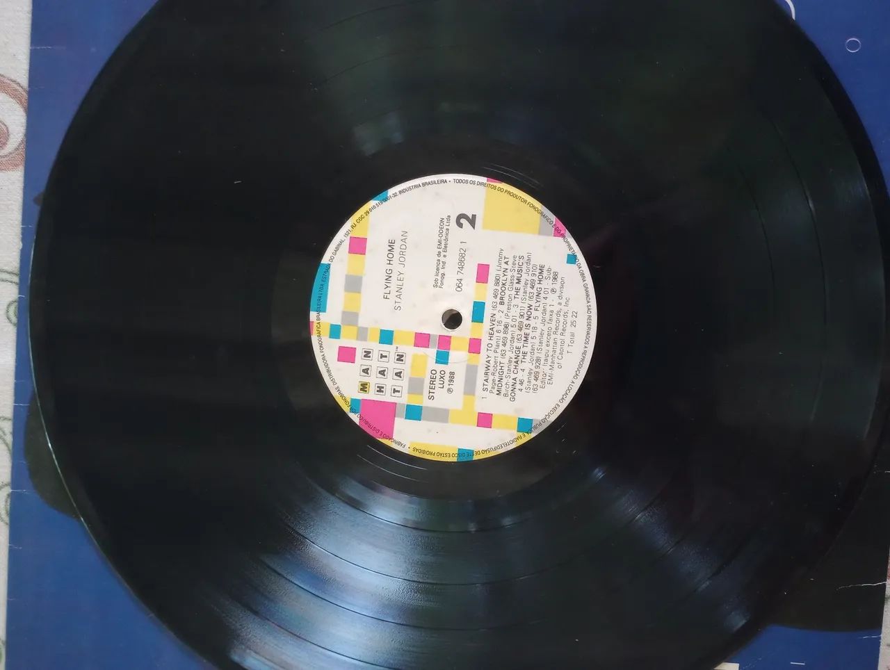 Disco de Vinil Stanley Jordan - Flying Home - Foto 2