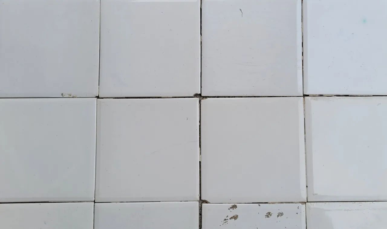 Azulejos brancos vintage 16 peças  - Foto 2