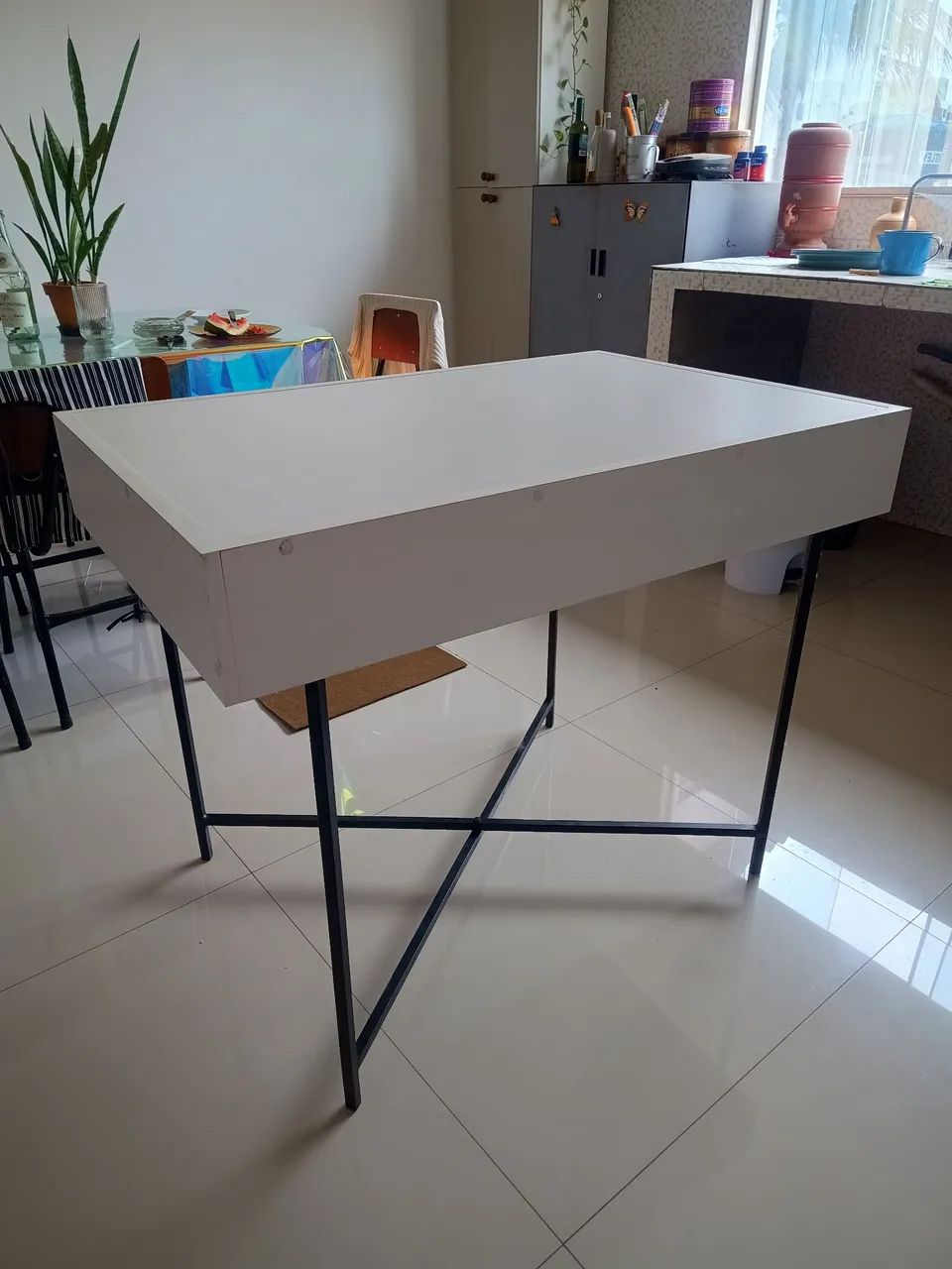 Mesa com pé dobrável  - Foto 2
