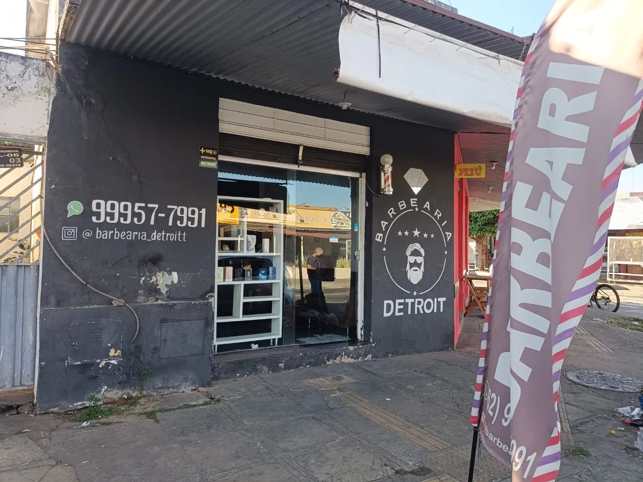 Ponto de barbearia
