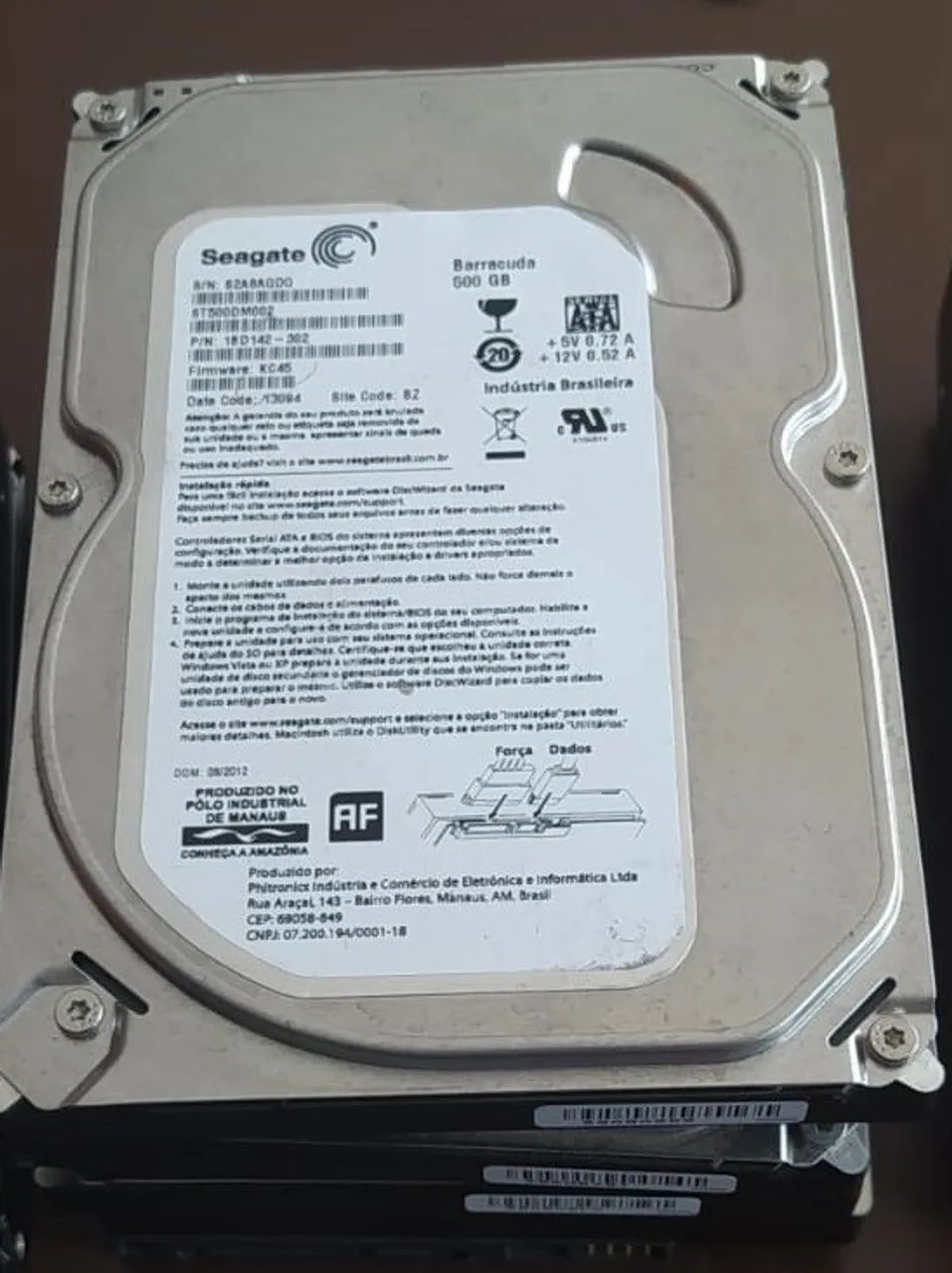 HD 500GB SEAGATE - 3.5 