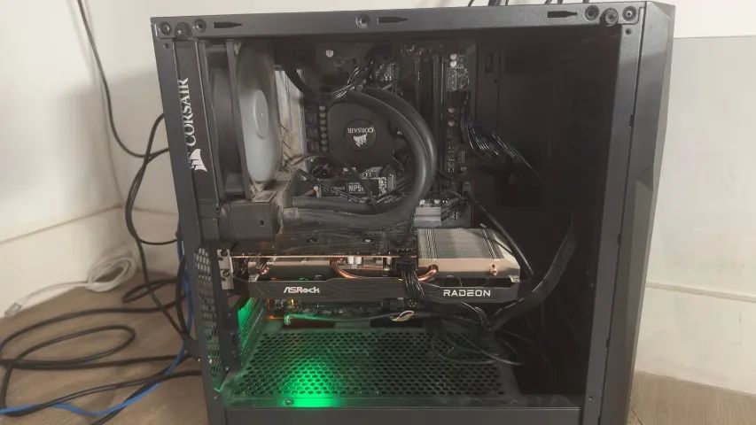 Computador Gamer com RX6600 | i5 9600K | 32GB RAM | Ideal para Jogos, Edição e Trabalho - Foto 2