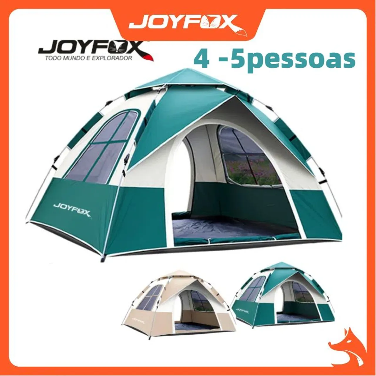 Barracas de Camping para 4-5 Pessoas - Joyfox