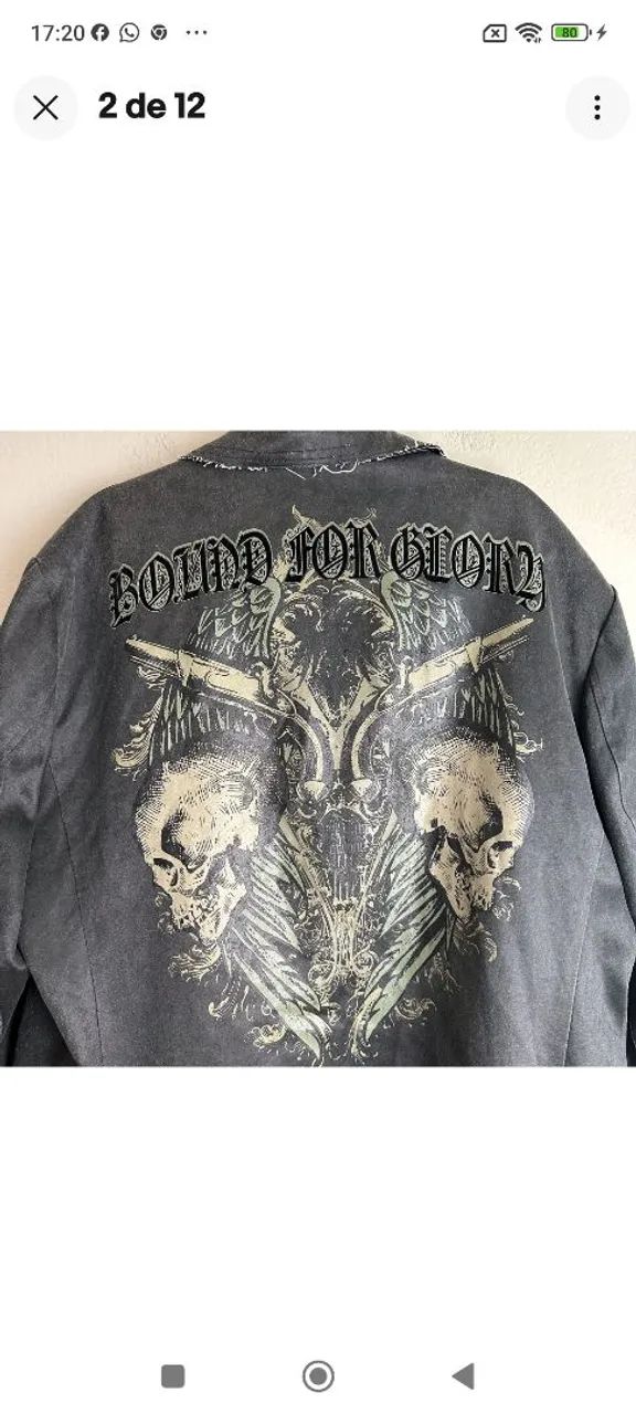 Rock star saco blazer archaic( de affliction)