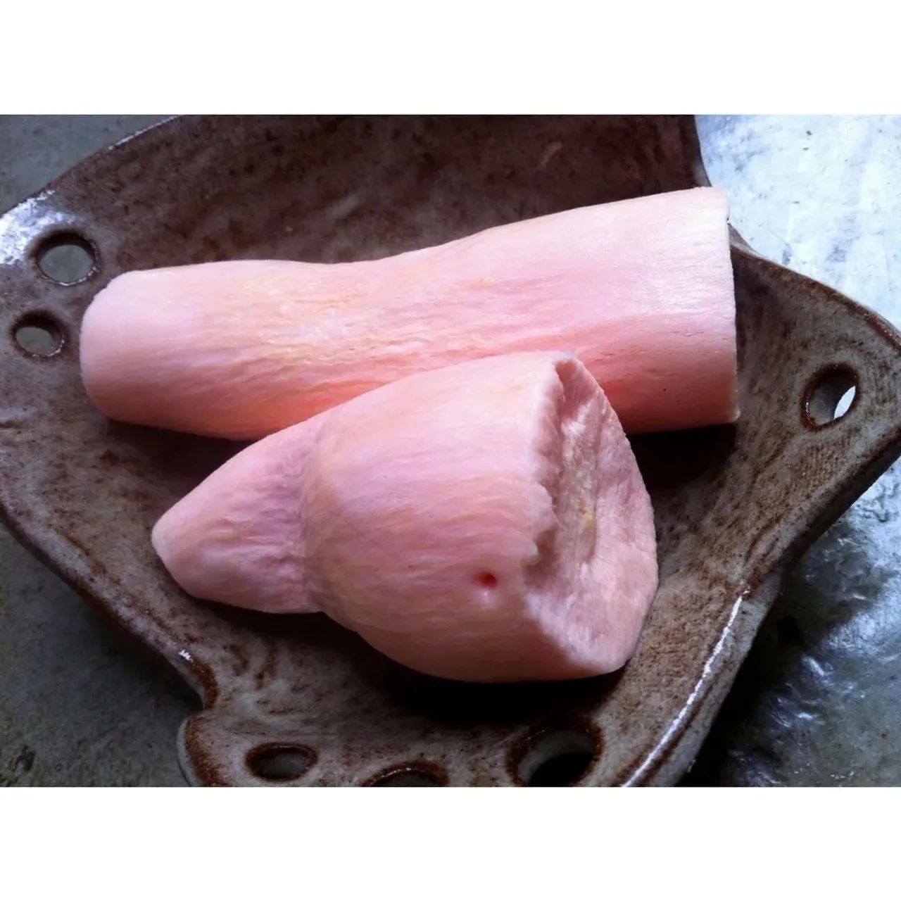 Aipim cenoura ( mandioca rosa)401 - Foto 4