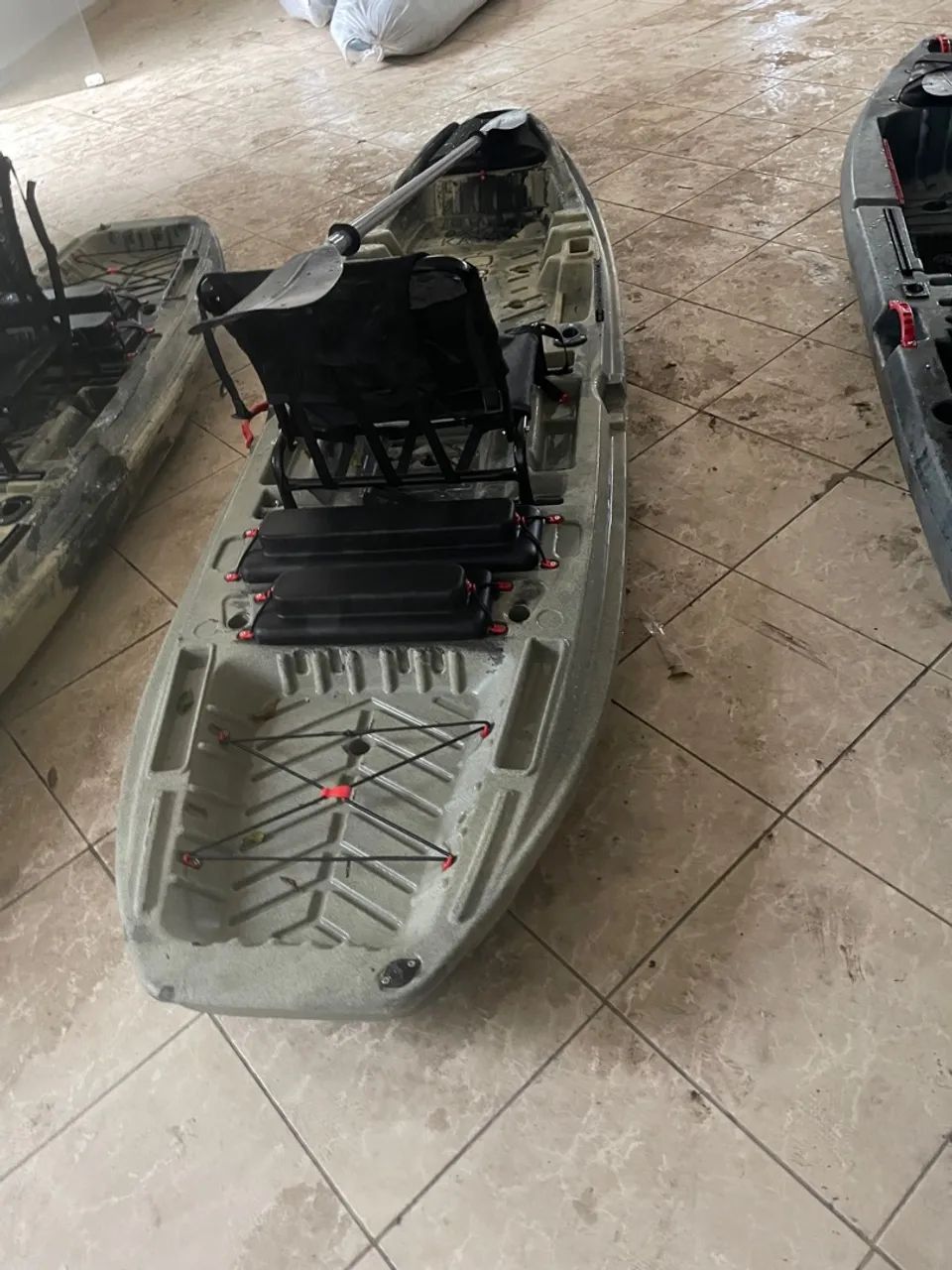 Caiaque de pesca completo orion - Foto 4