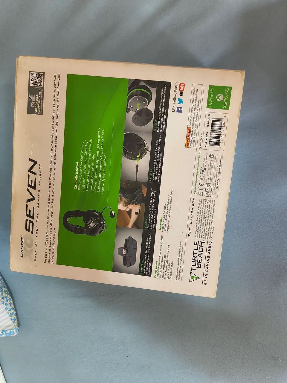 Headset Gamer Turtle Beach Ear Force Seven Xbox One - Foto 3
