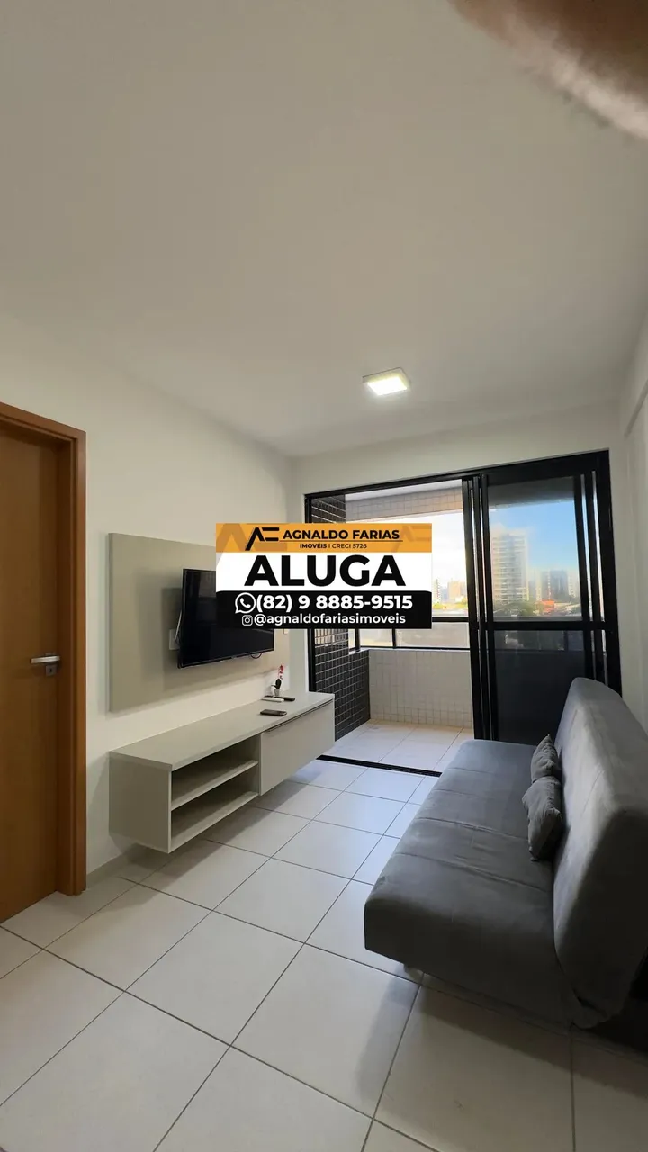 Alugo Quarto e sala mobiliado em Jatiúca - Maceió - AL