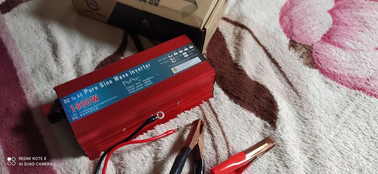 Inversor de Energia 1600W Onda Senoidal Pura - Foto 2