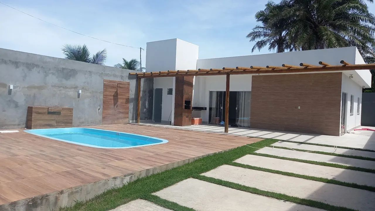 Casa Temporada com Piscina em Itacimirim 