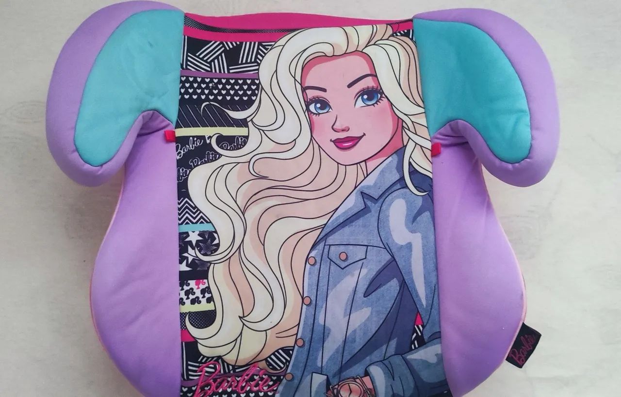 Cadeirinha de Bebê Conforto Barbie - Nova - Foto 2