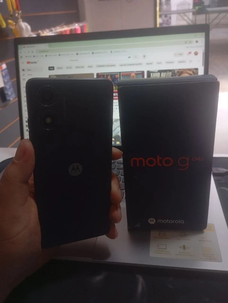 Moto G04s - 128gb NOVO