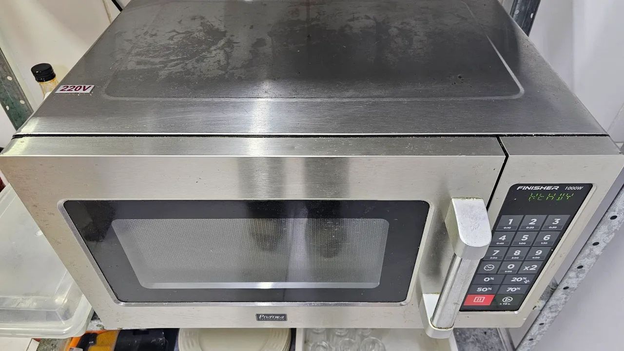 Micro-ondas Industrial Finisher 1000W - Prática - Foto 4