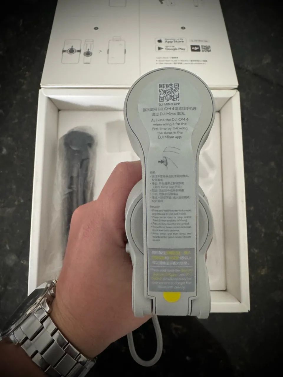 ESTABILIZADOR DE IMAGEM DJI OM4 impecável ! - Foto 3