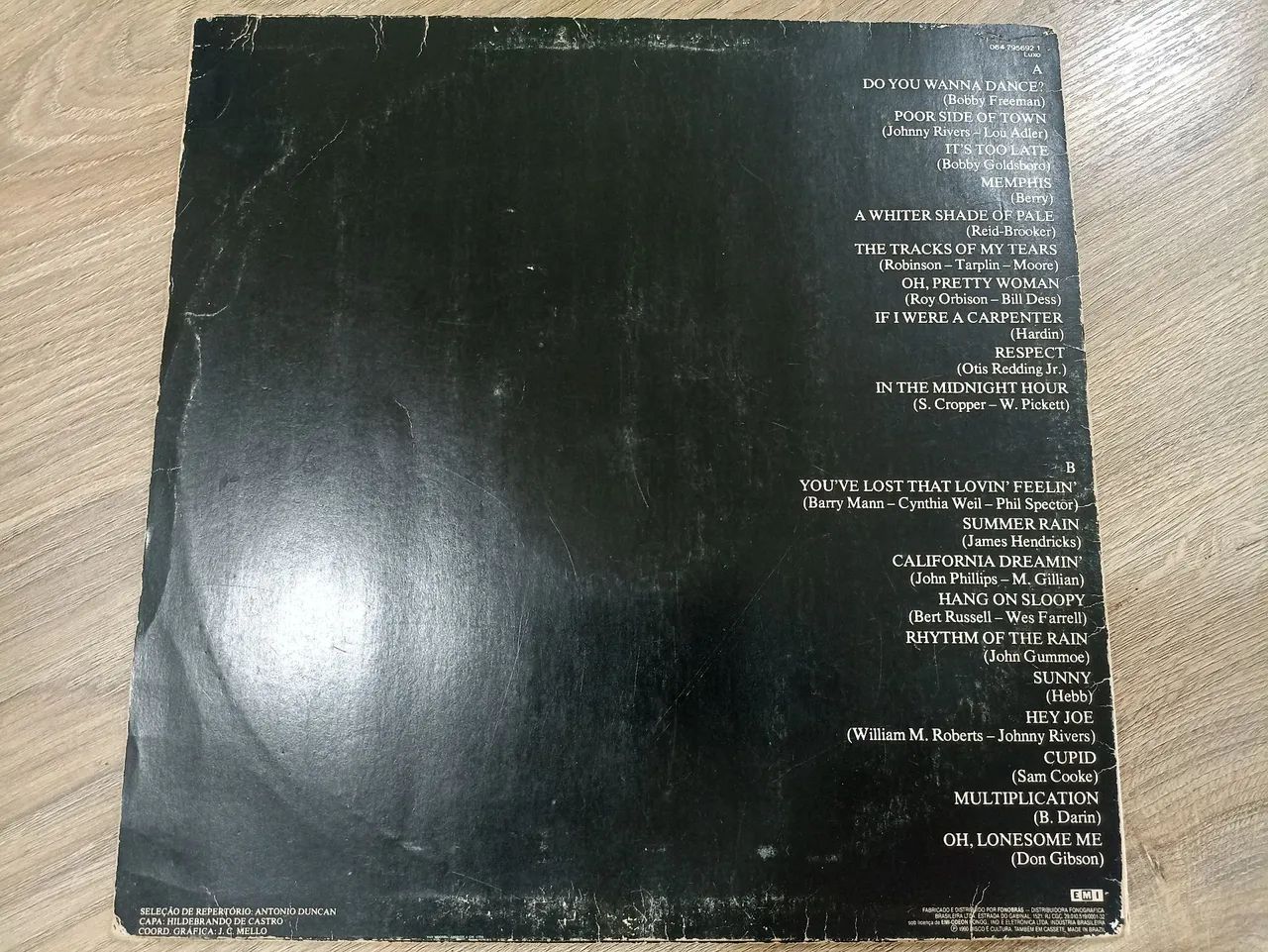 LP vinil Jhonny Rivers - 20 Greatest Hits (1990) - Foto 2