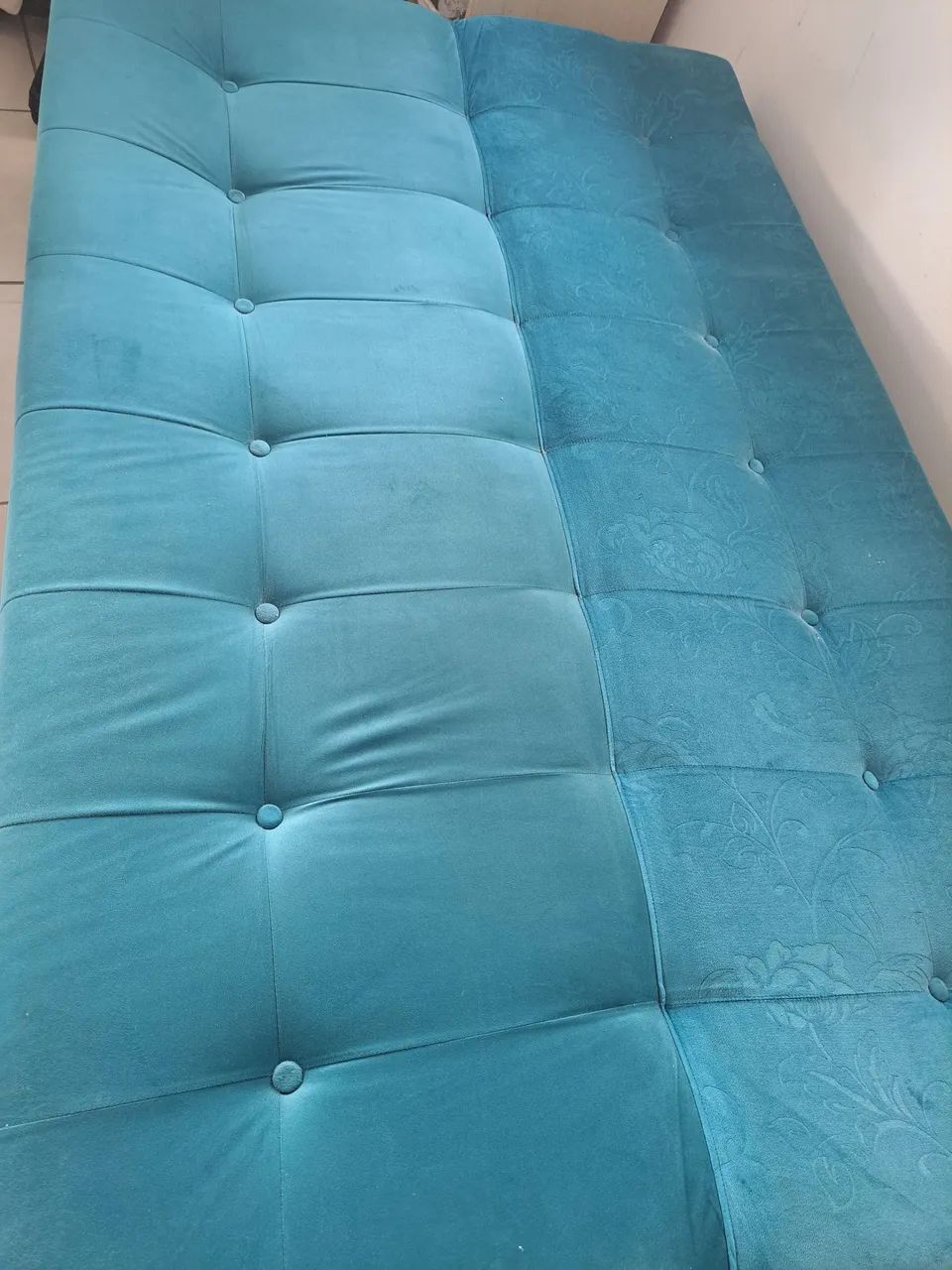 Sofá Cama Azul - Foto 4