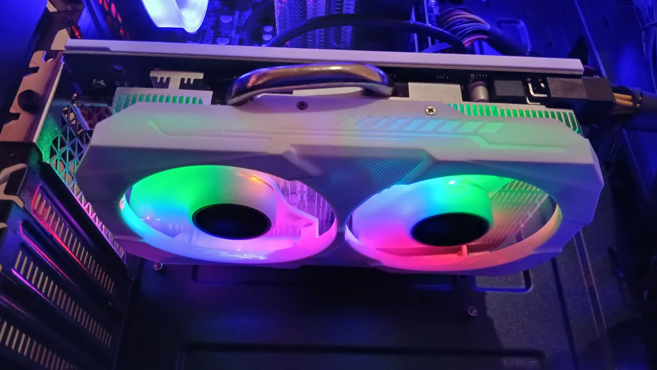 RX 580 16GB RGB GPU Placa Gráfica Placa de Video