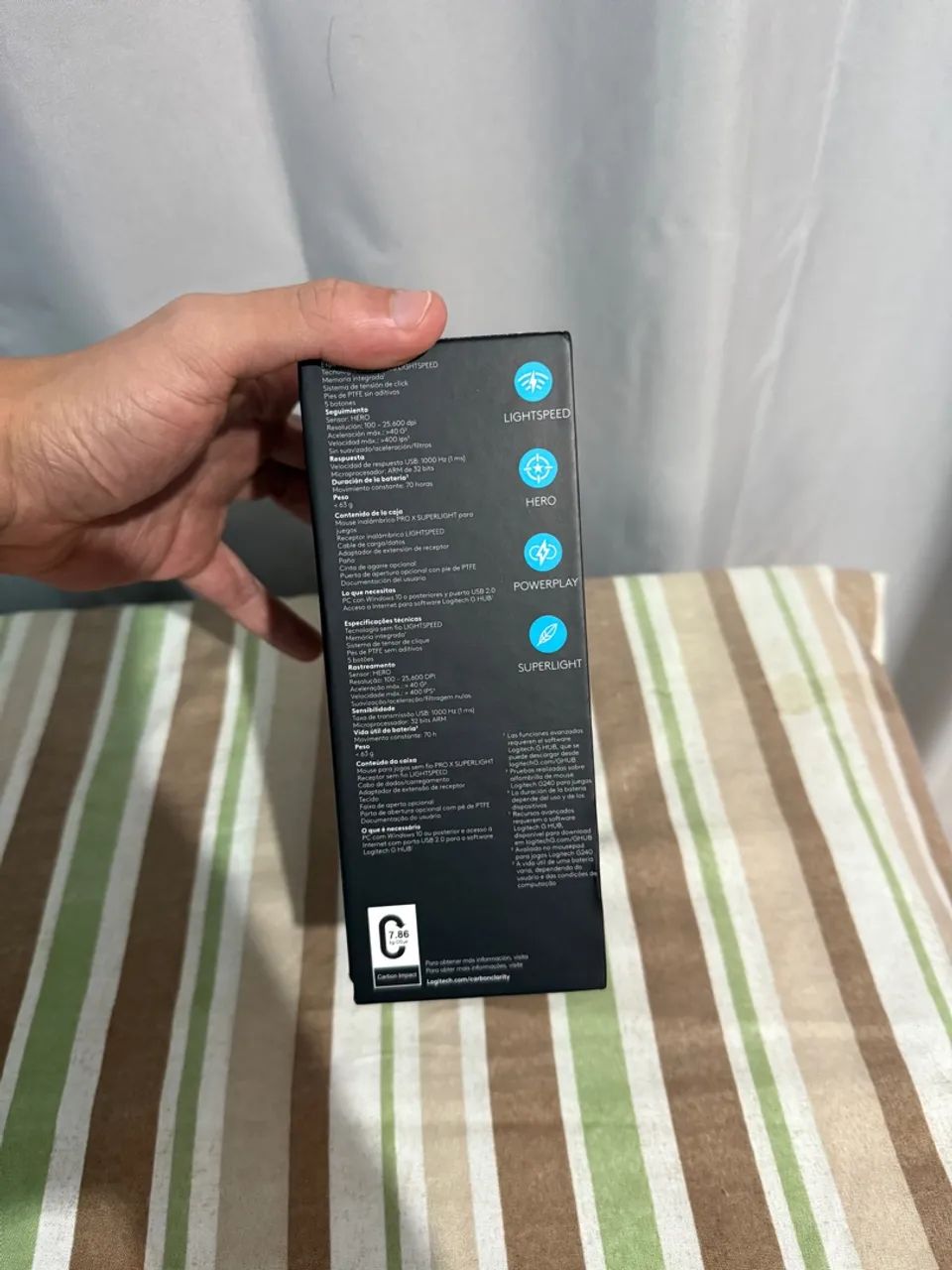 Mouse Logitech G Pro X Superlight - Foto 4