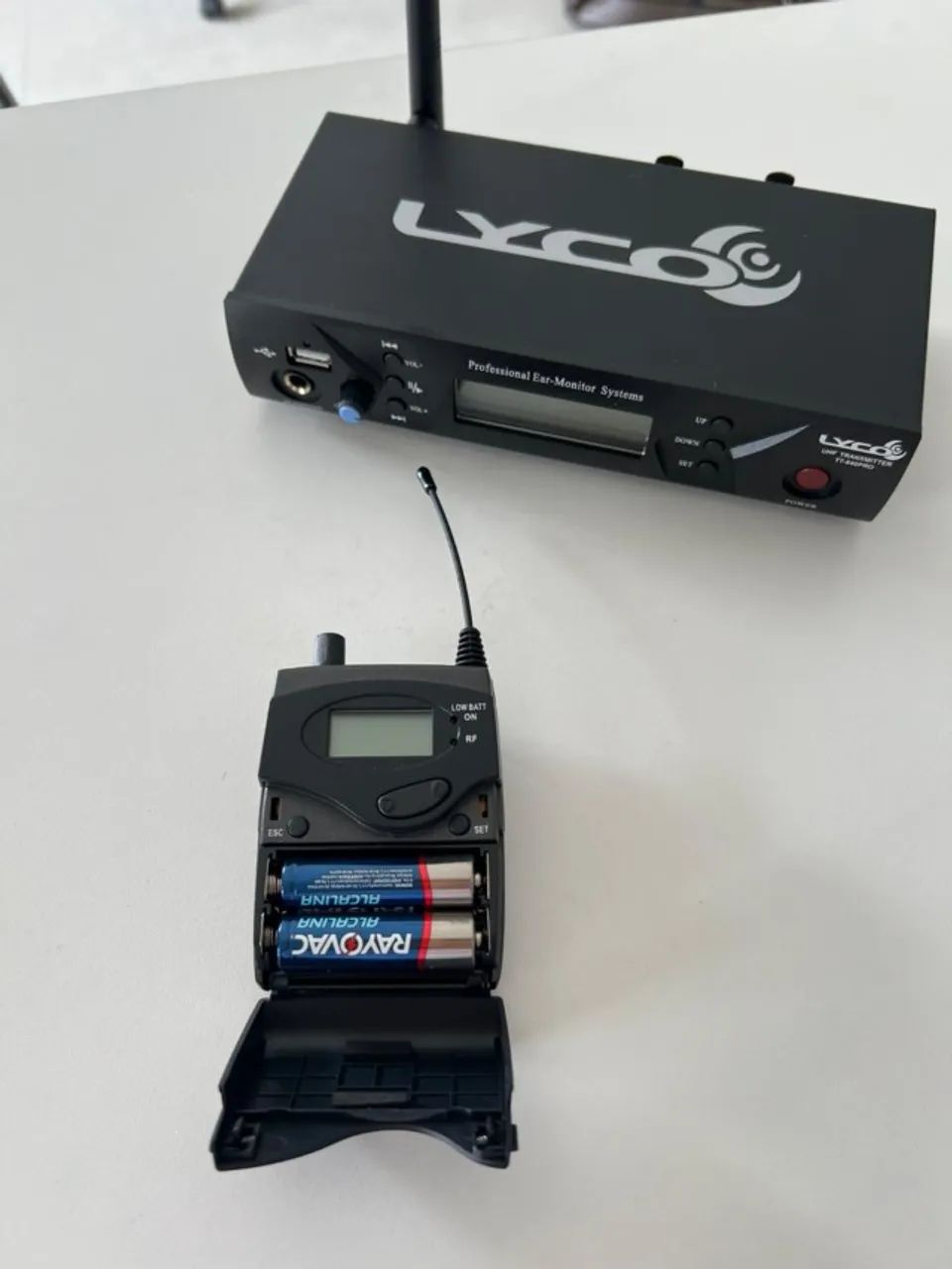 Sistema Lyco Ear Pe640 Pro Sem Fio Retorno Cor Preto - Foto 6