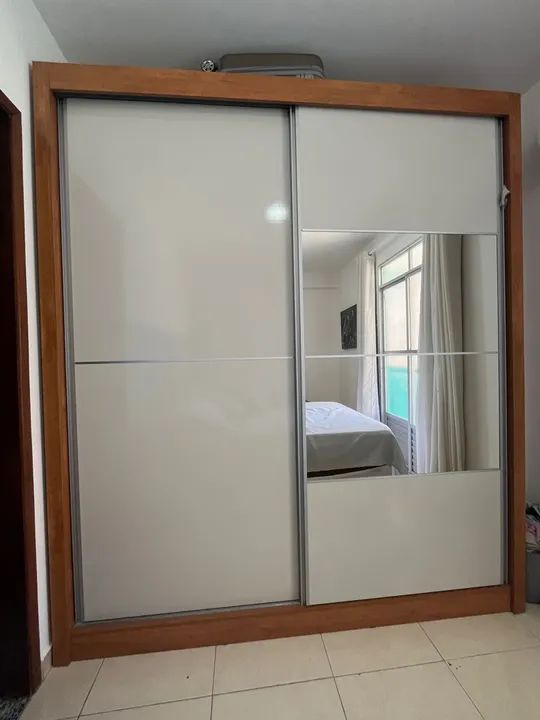 Guarda-Roupa de Casal 2 Portas de Correr - 205cm x 237cm