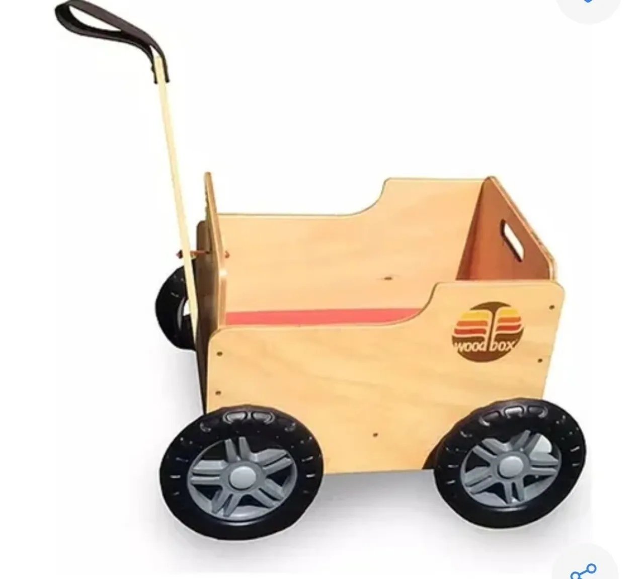 Carrinho de madeira para crianças - Woodbox