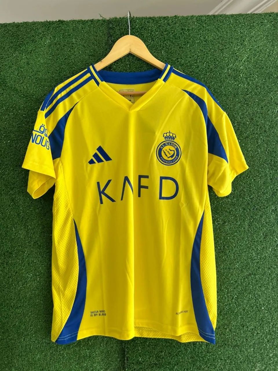 Camisa do Al Nassr - Ronaldo 7 Tamanho G - Foto 4