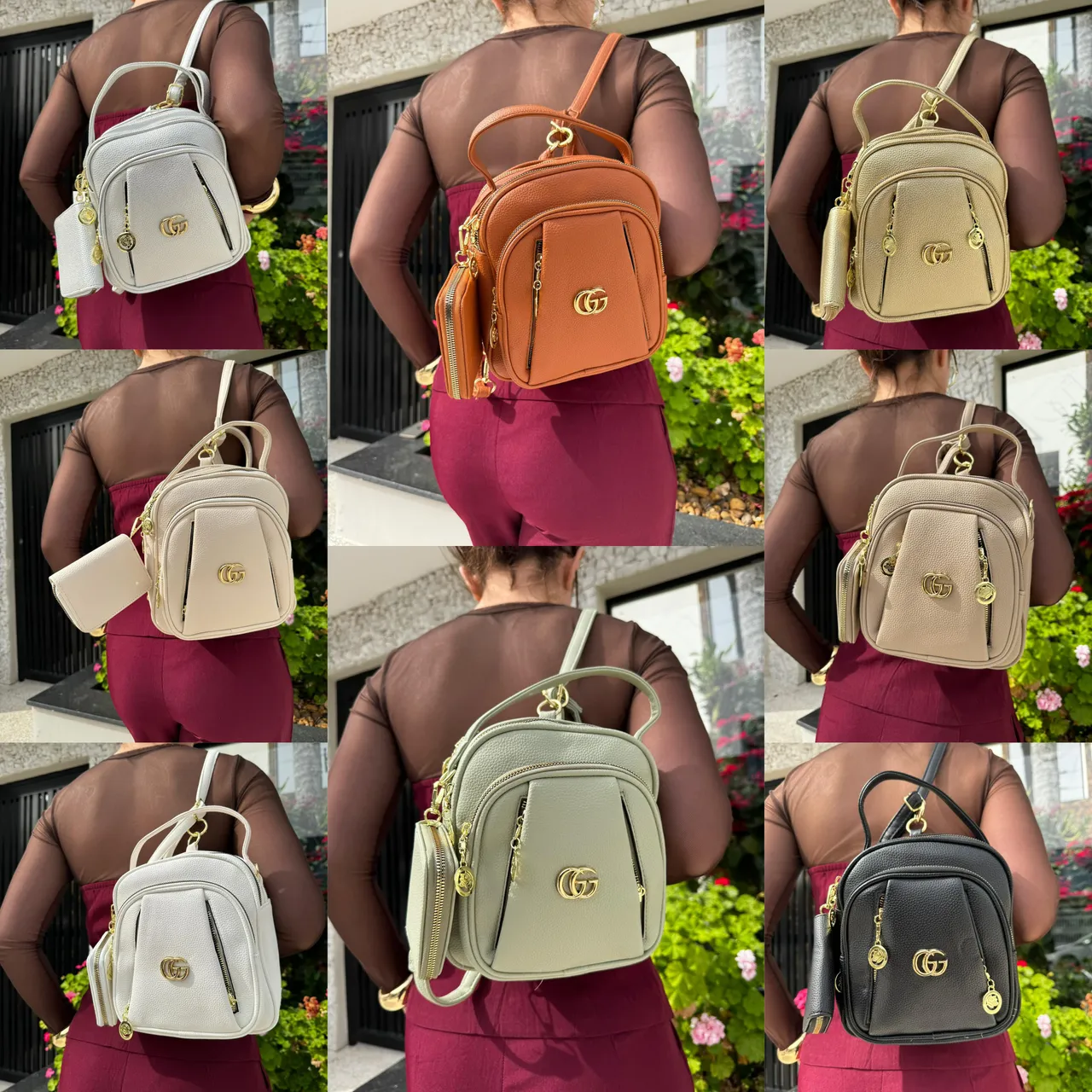 Mochila Feminina com Design Elegante e Charmoso atacado ou varejo OBS: cor no chat