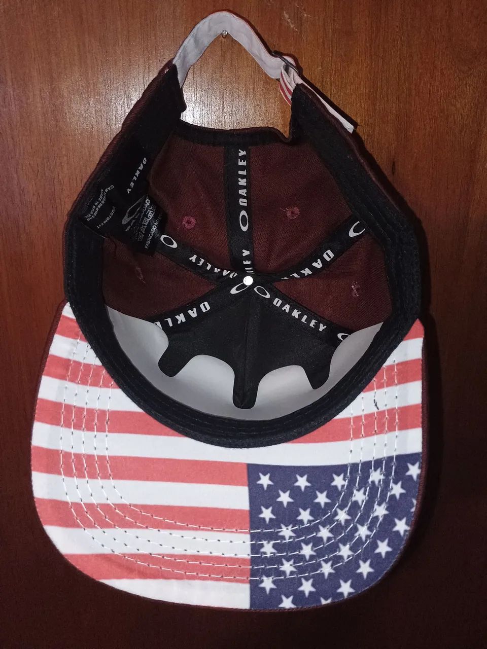 Boné Oakley Aba Curva Vinho Premium  - Foto 2