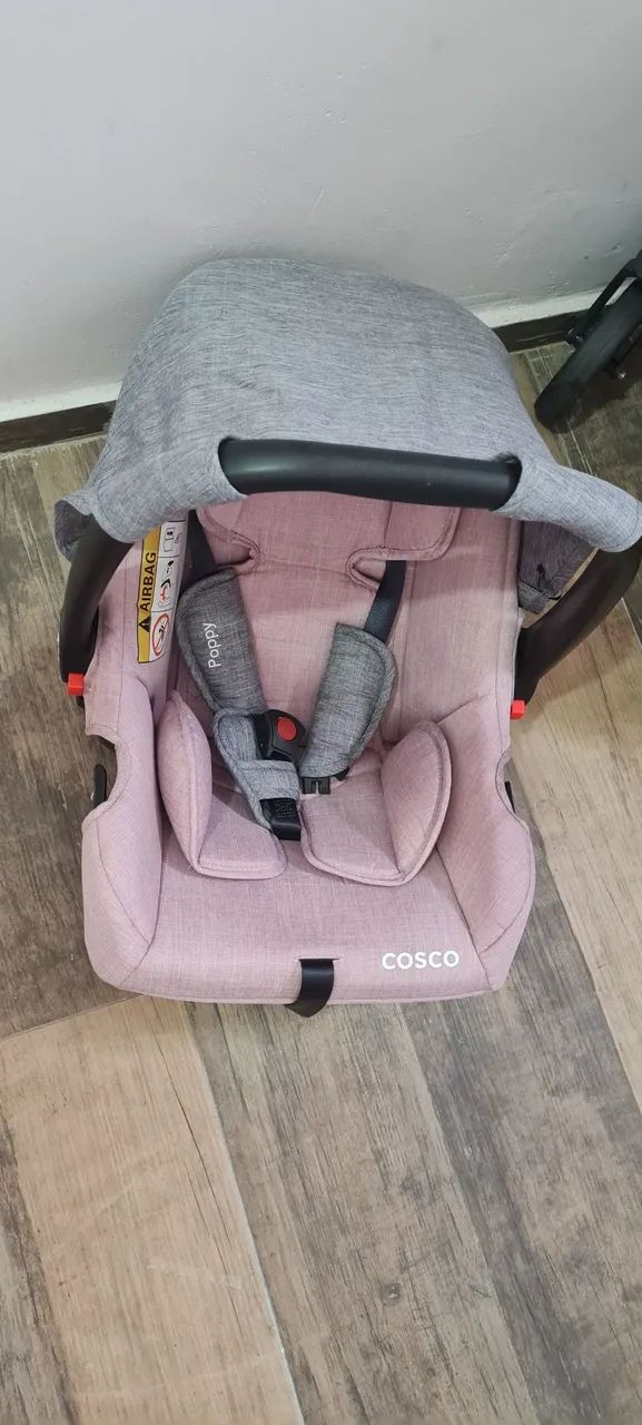 Carrinho de bebê + bebê conforto seminovo - Foto 2