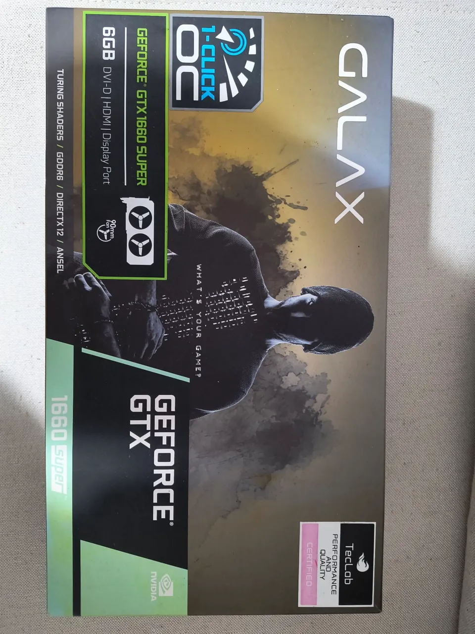 Placa de Vídeo Galax GeForce GTX 1660 SUPER 6GB