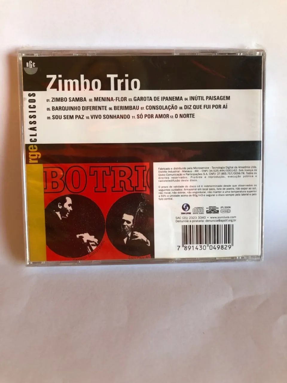 CD Zimbo Trio - Raro!  Clássicos- Lacrado  - Foto 2
