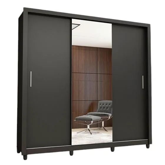 Guarda roupa preto 