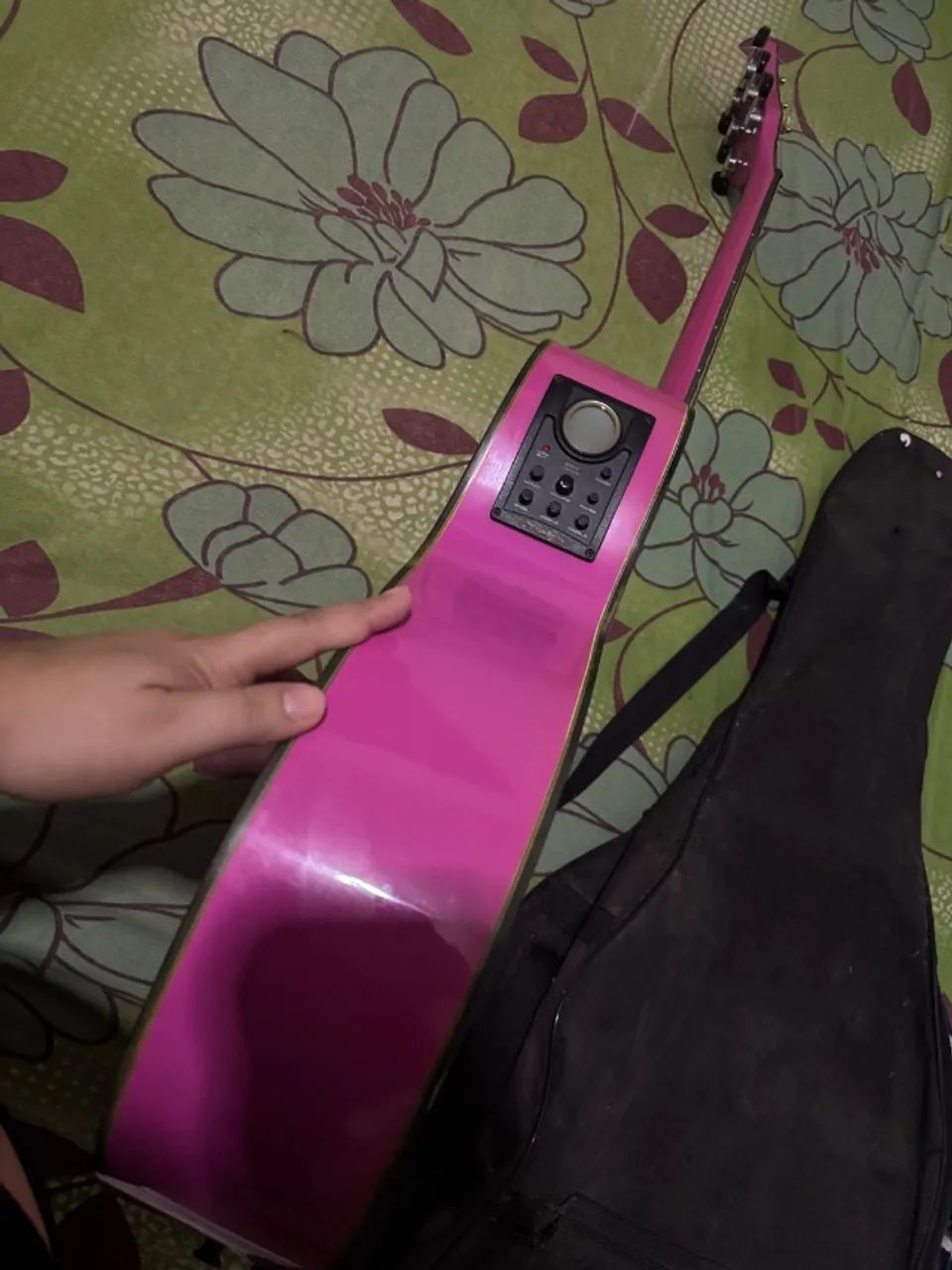 Violão rosa  - Foto 4