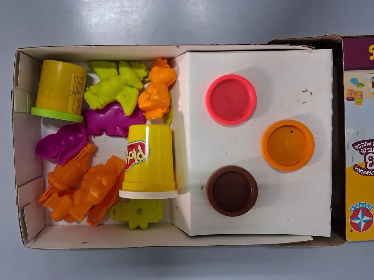 Super Massa Dinossauros - Brinquedo educativo para crianças - Foto 2