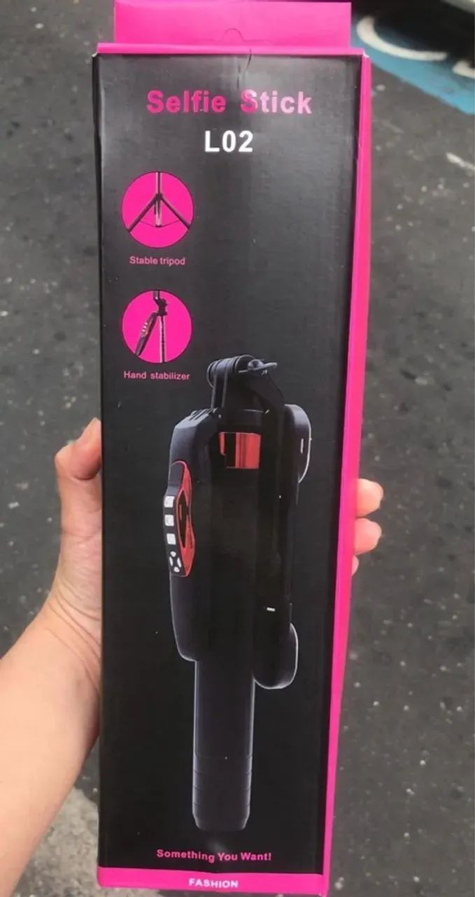 Selfie Stick L02 - Tripé Estável e Estabilizador