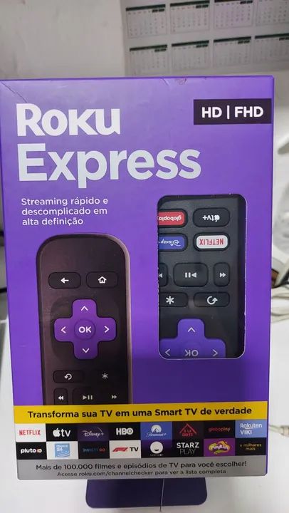 Roku Express - Streaming de alta definição