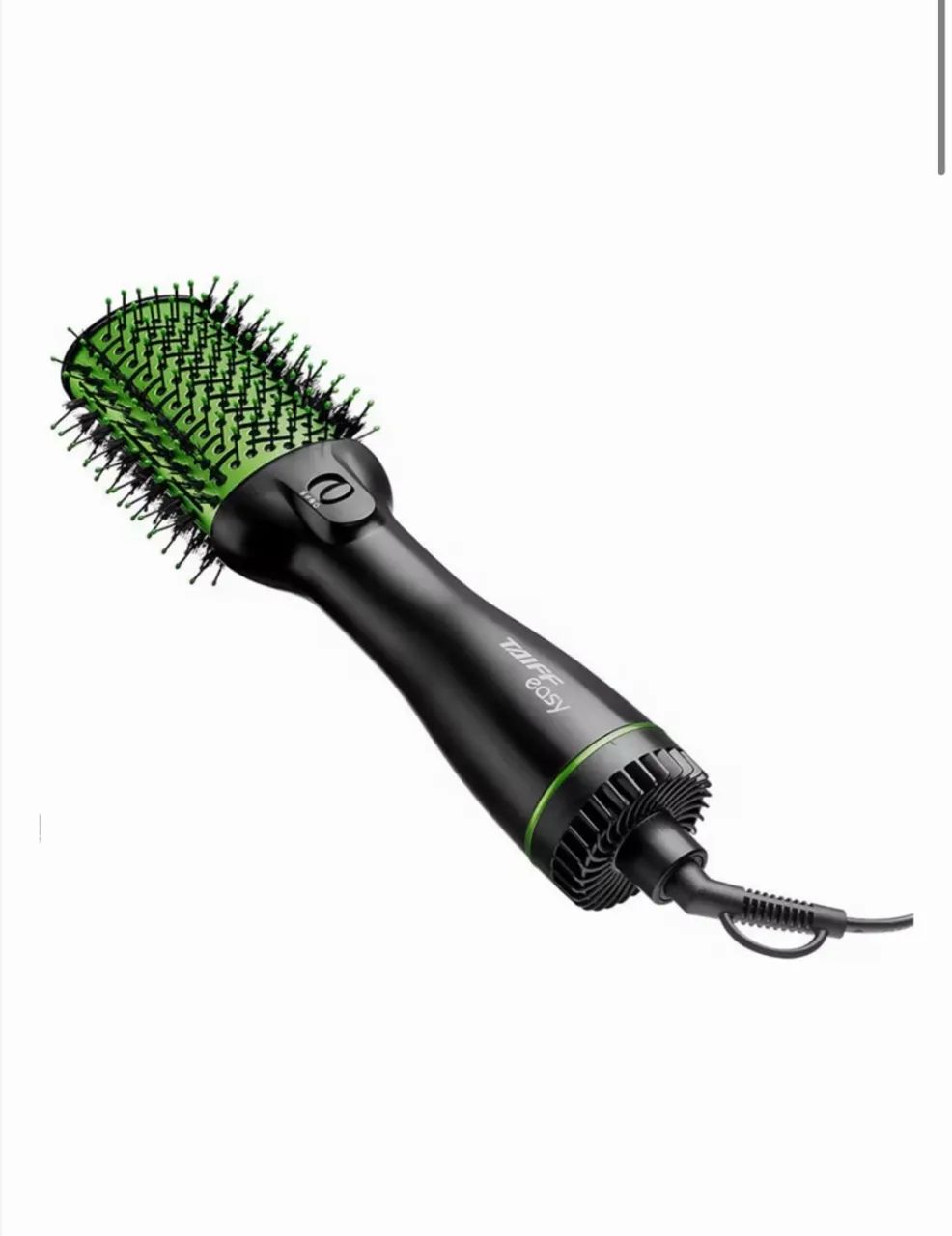 Escova Secadora Taiff Easy Oval 1200W com Cerdas de Nylon - Verde - 110V - Foto 4