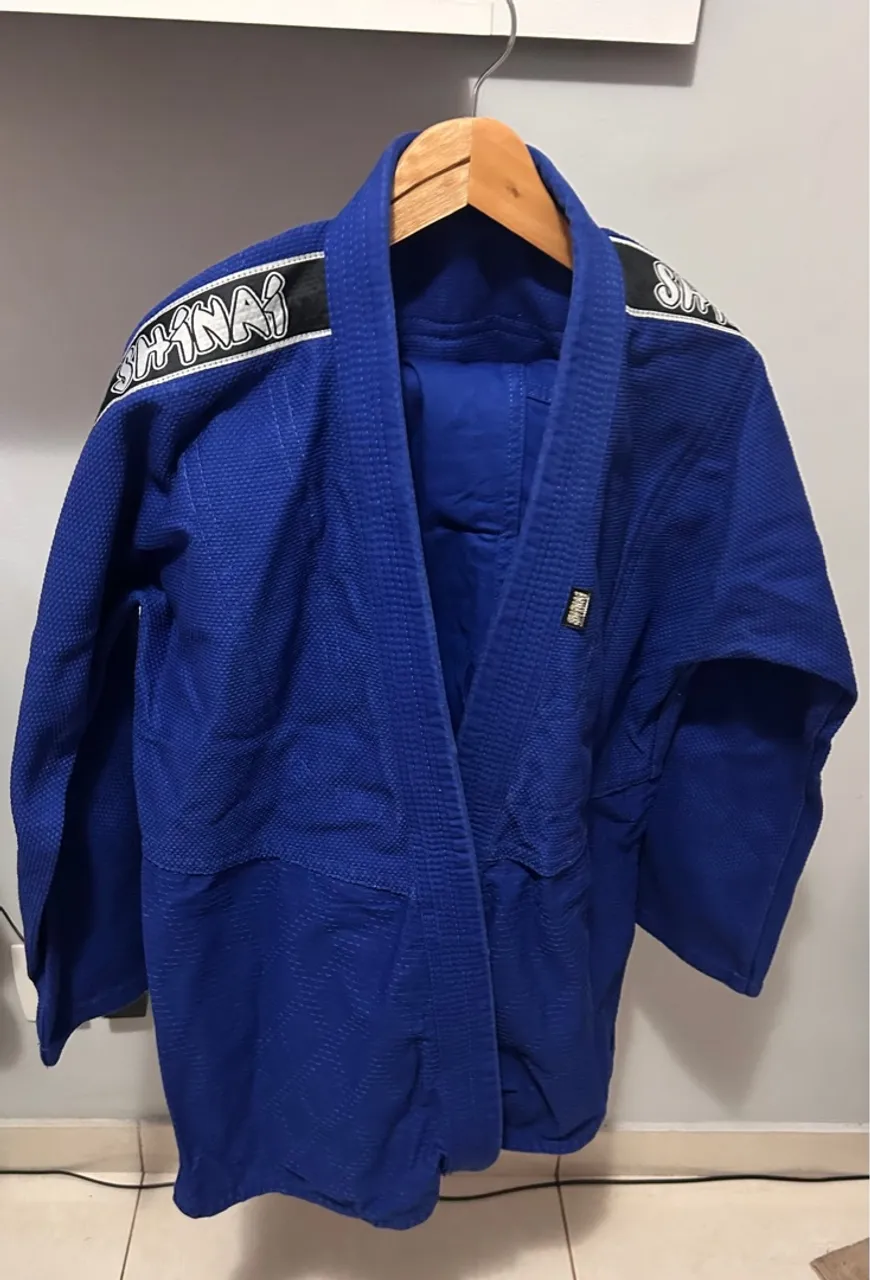 Kimono Jiu-Jitsu/judo Shinai Azul