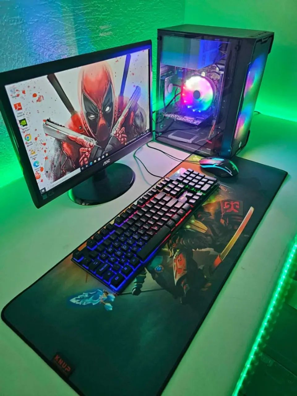 Pc gamer Completo i5 10x sem juros - Foto 3