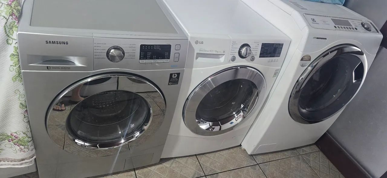 Lava e seca vários modelos e tamanhos  revisadas higienizadas com garantia  - Foto 3