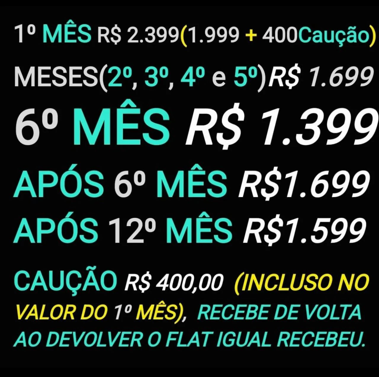 Flat Apartamento por Temporada Diária por dia Beira-Mar Meireles Aldeota Varjota Fortaleza - Foto 6