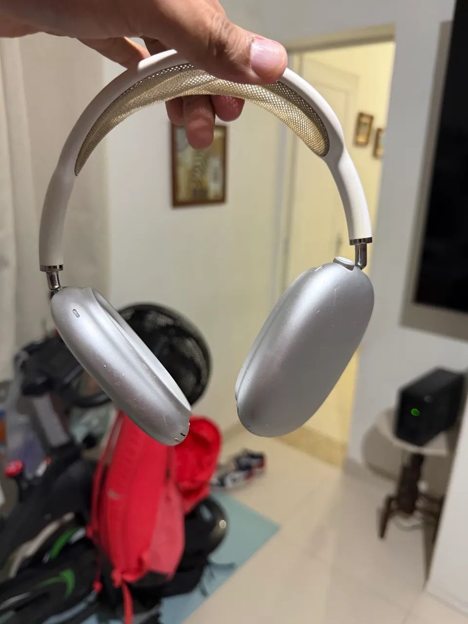 Apple AirPods Max シルバー A2096 Apple AirPods Max Original A2096 Silver + Caixa Original - Fones