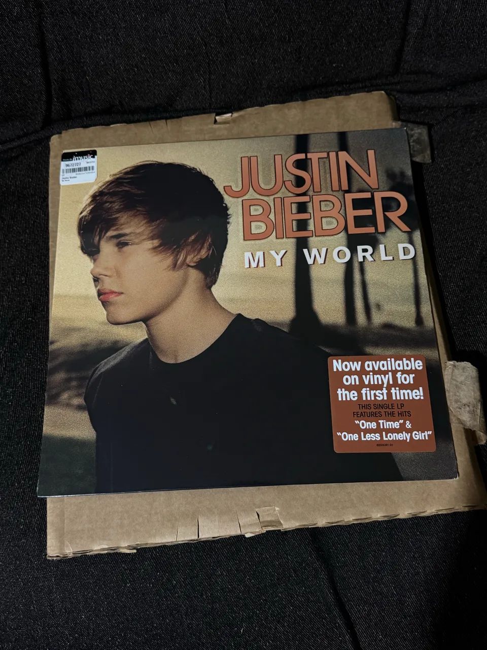 Vinil Justin Bieber My World - lacrado 